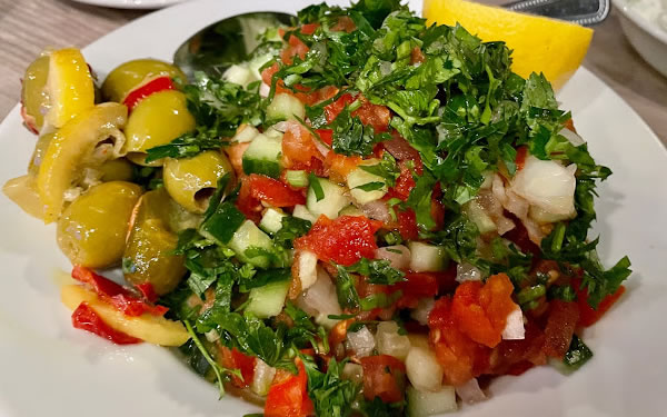 Iranian Persian Restaurant Starters Mayfair